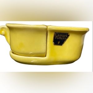 Art Deco Camark Pottery Nesting Cream + Sugar Set